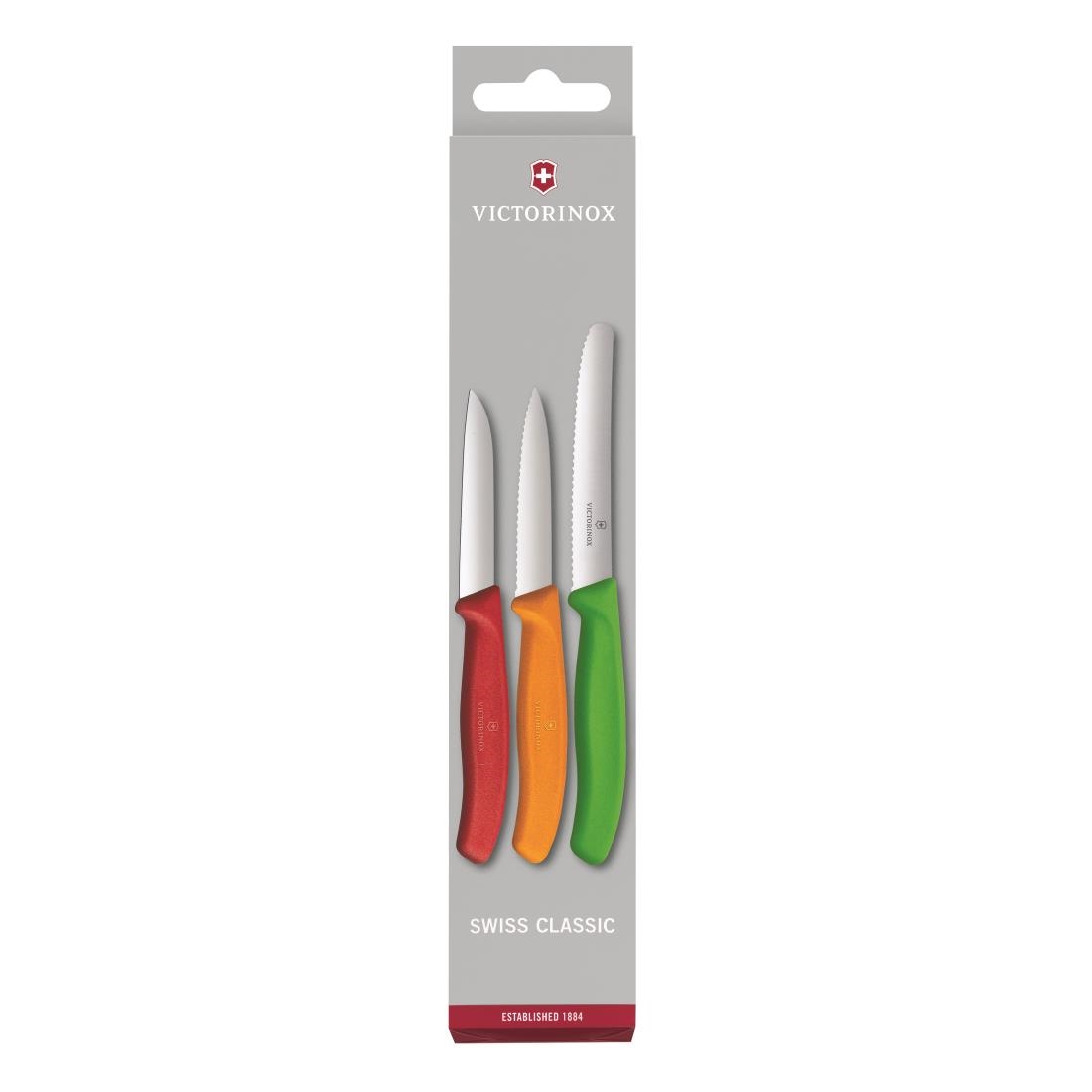 Victorinox 3 Piece Paring Knife Set