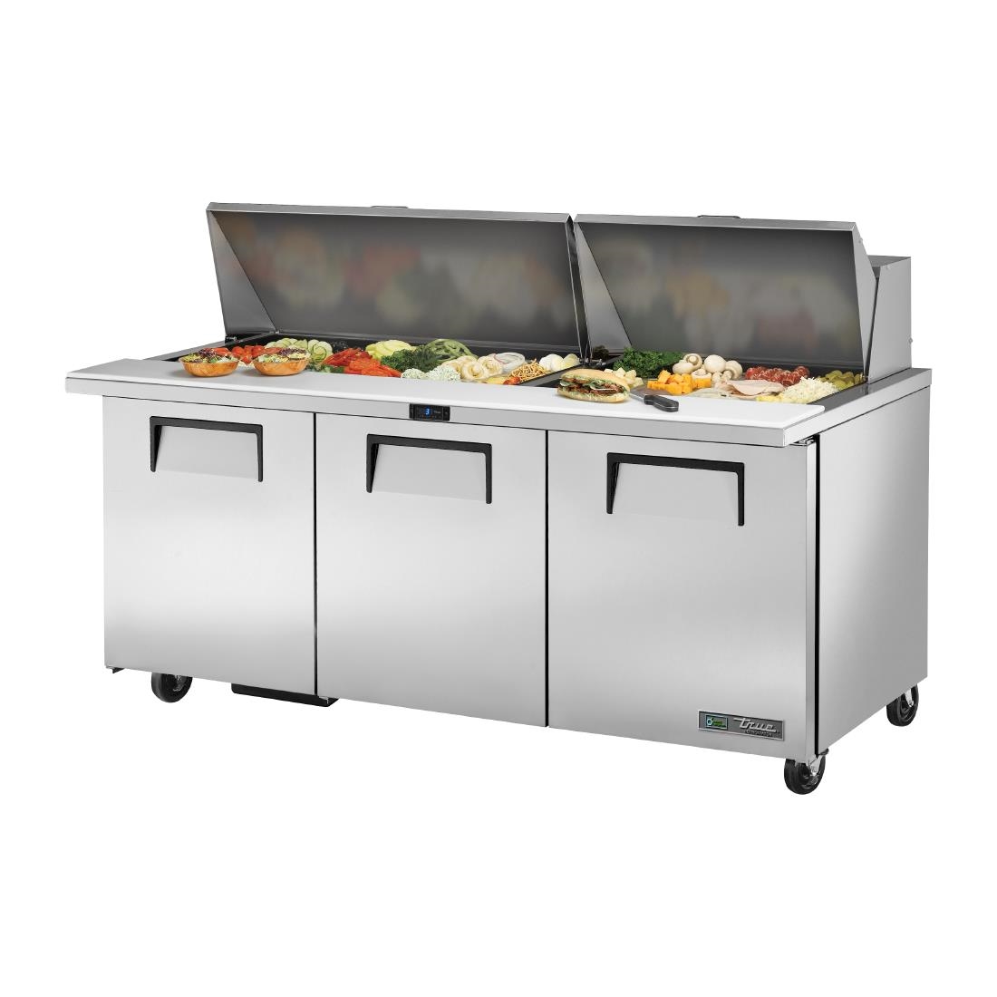 True Refrigerated Prep Table TSSU-72-30M-B-ST-HC