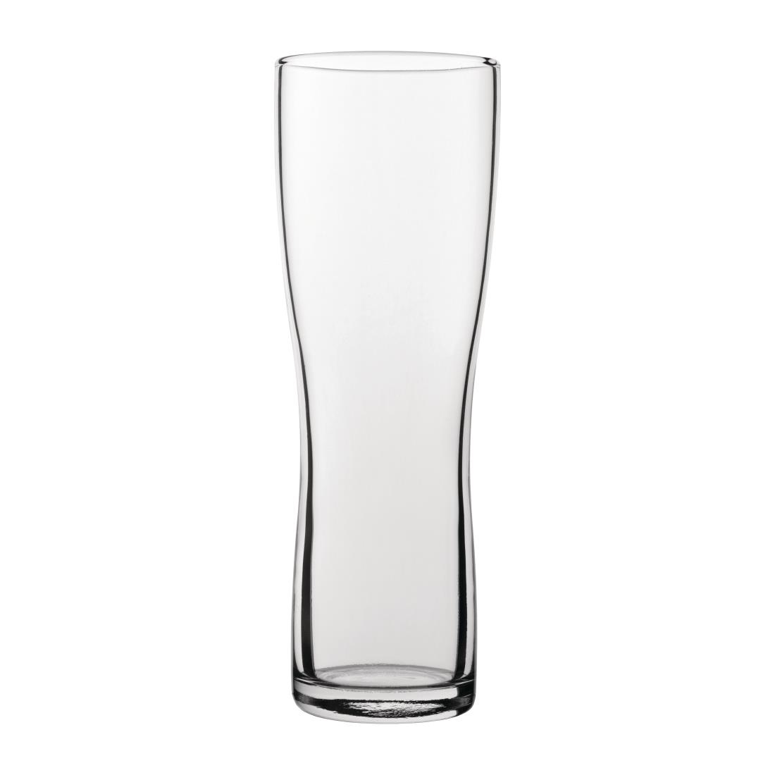 Utopia Aspen Nucleated Toughened Beer Glasses 570ml CE Marked (Pack of 24)