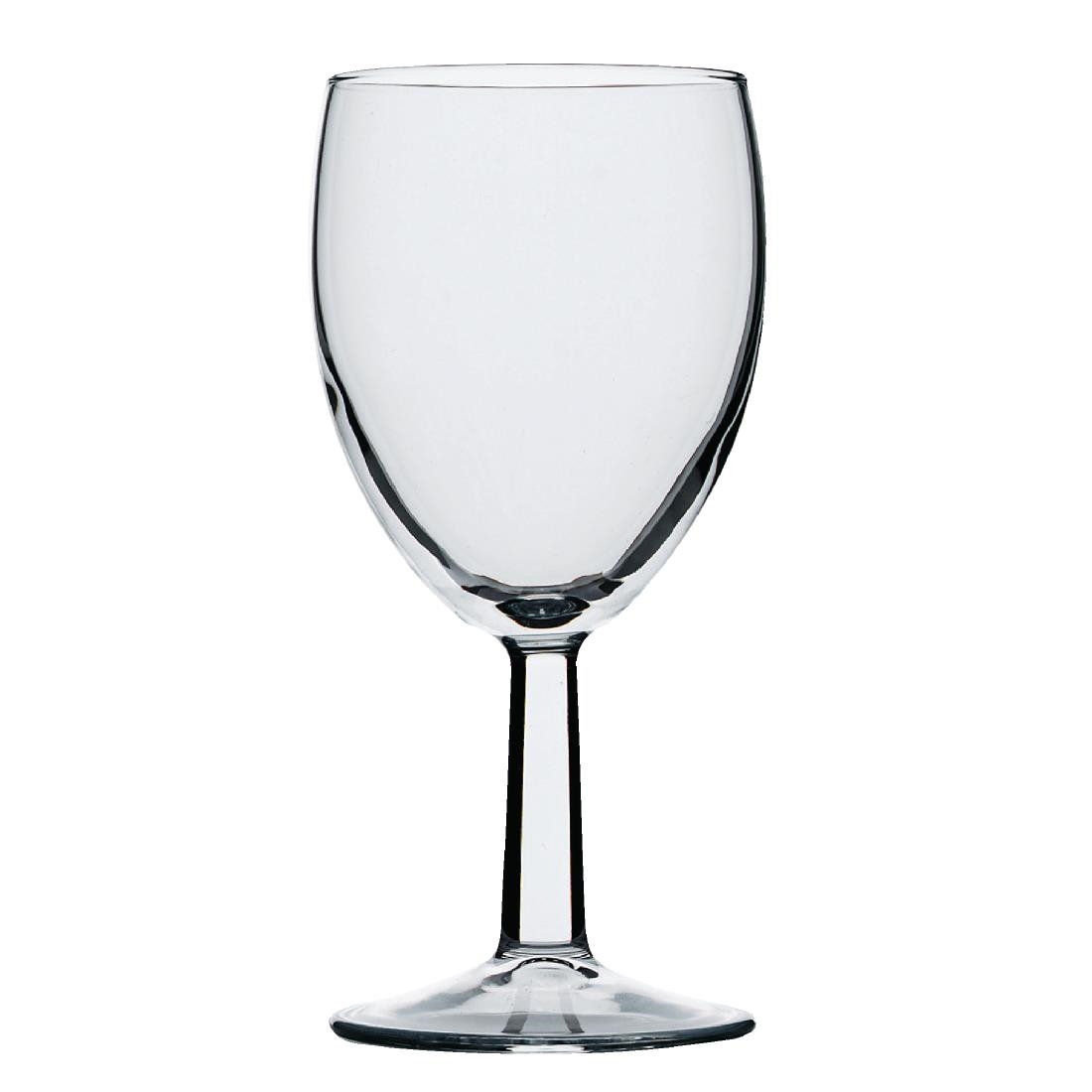 Utopia Saxon Wine Goblets 260ml CE Marked at 175ml (Pack of 48)