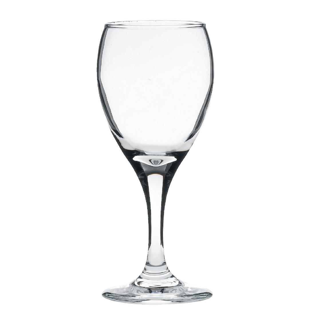 Libbey Teardrop Wine Glasses 180ml CE Marked at 125ml (Pack of 12)