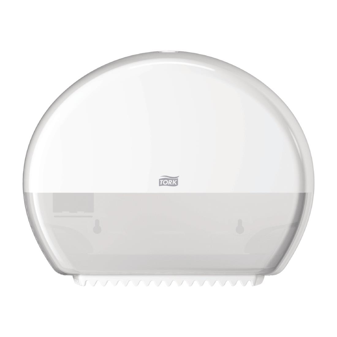 Tork Mini Jumbo Toilet Roll Dispenser White