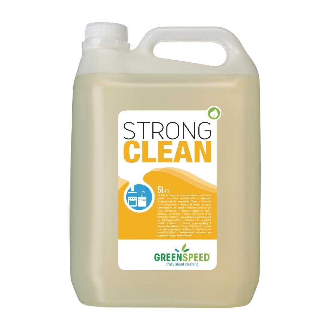 Greenspeed Kitchen Cleaner and Degreaser Concentrate 5Ltr (4 Pack)