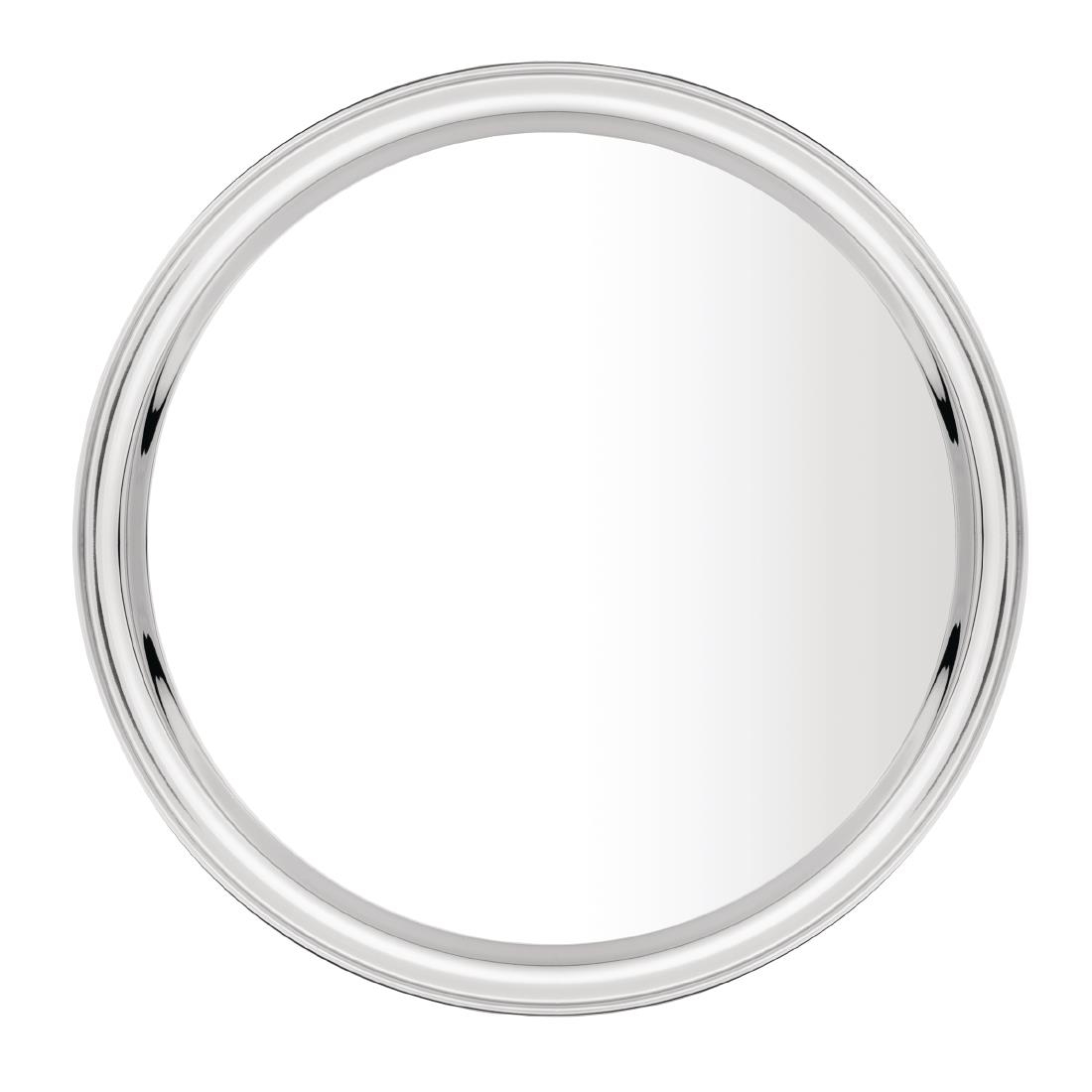 Olympia Stainless Steel Round Service Tray 355mm