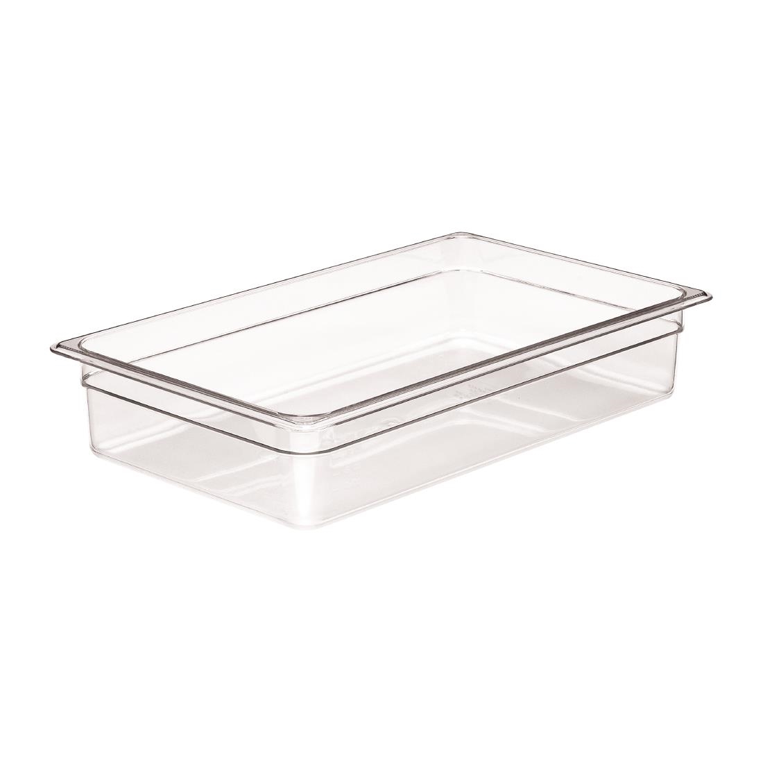 Cambro Polycarbonate 1/1 Gastronorm Pan 100mm