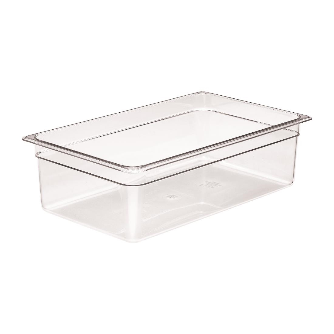 Cambro Polycarbonate 1/1 Gastronorm Pan 150mm