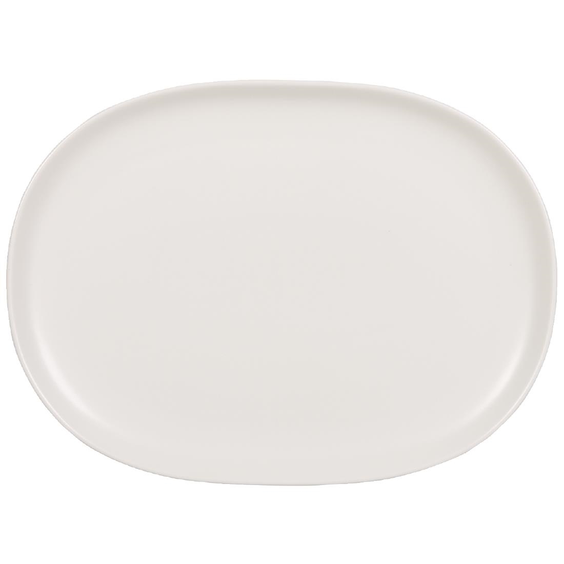 Churchill Alchemy Moonstone Oval Plates 225mm (Pack of 12)