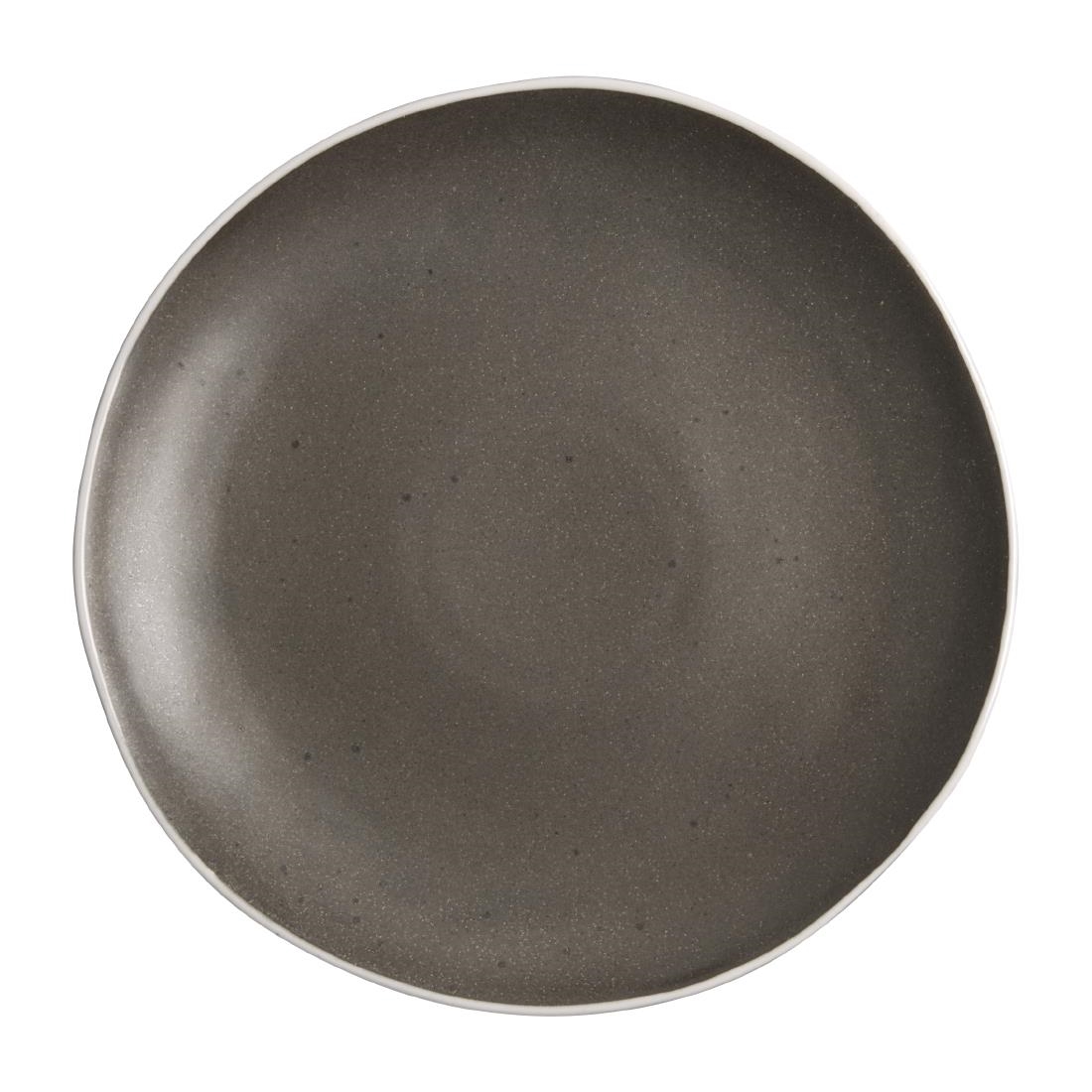 Olympia Chia Plates Charcoal 270mm (Pack of 6)