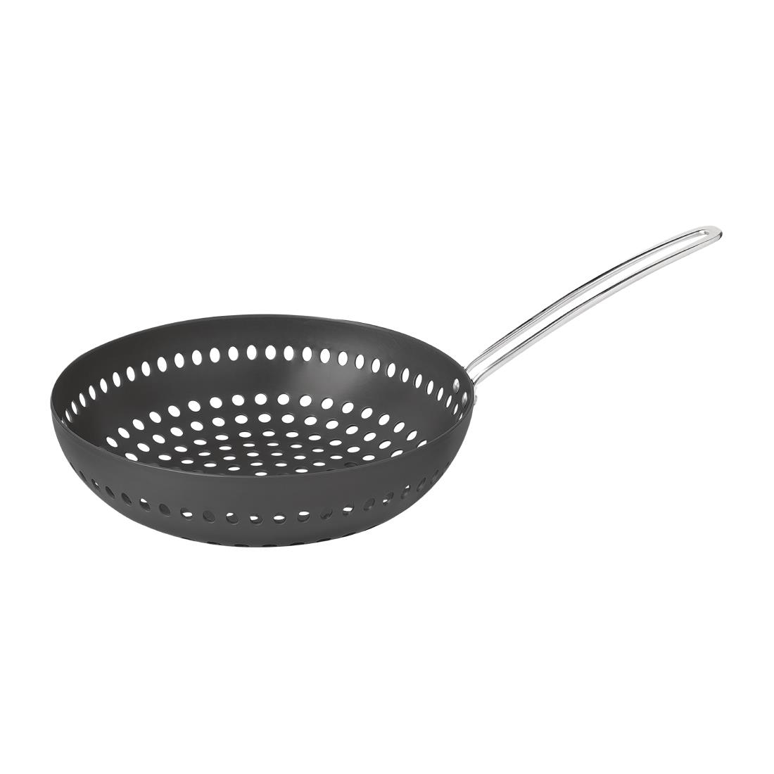 Tramontina Perforated Barbecue Wok 26 cm