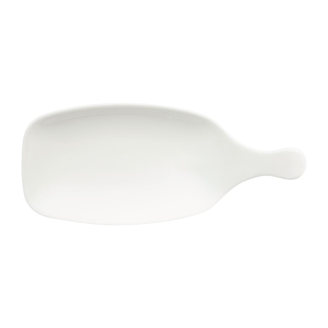 Churchill Bit on the Side Handled Paddle White 284mm (Pack of 6)