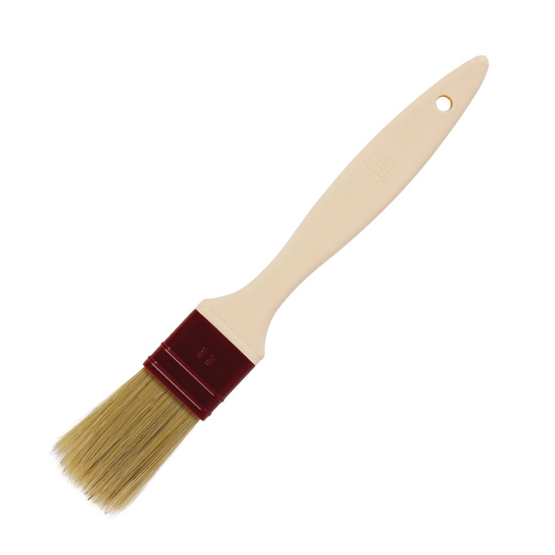 Matfer Bourgeat Pastry Brush Natural Flat Bristles 3.5cm