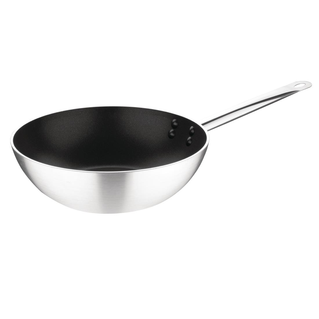 Vogue Non-stick Teflon Aluminium Platinum Plus Wok 300mm