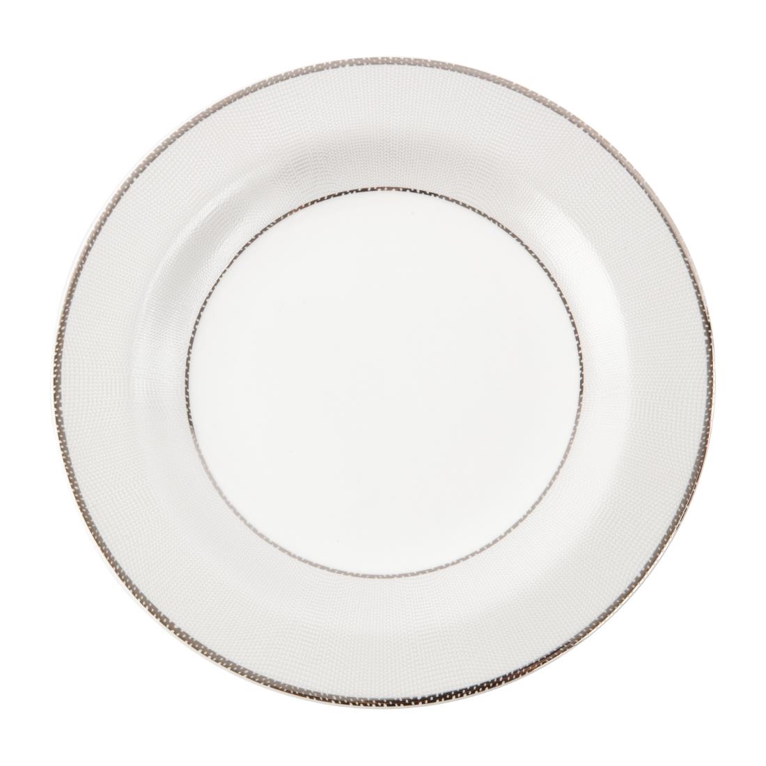 Royal Bone Afternoon Tea Silverline Plate 210mm (Pack of 12)