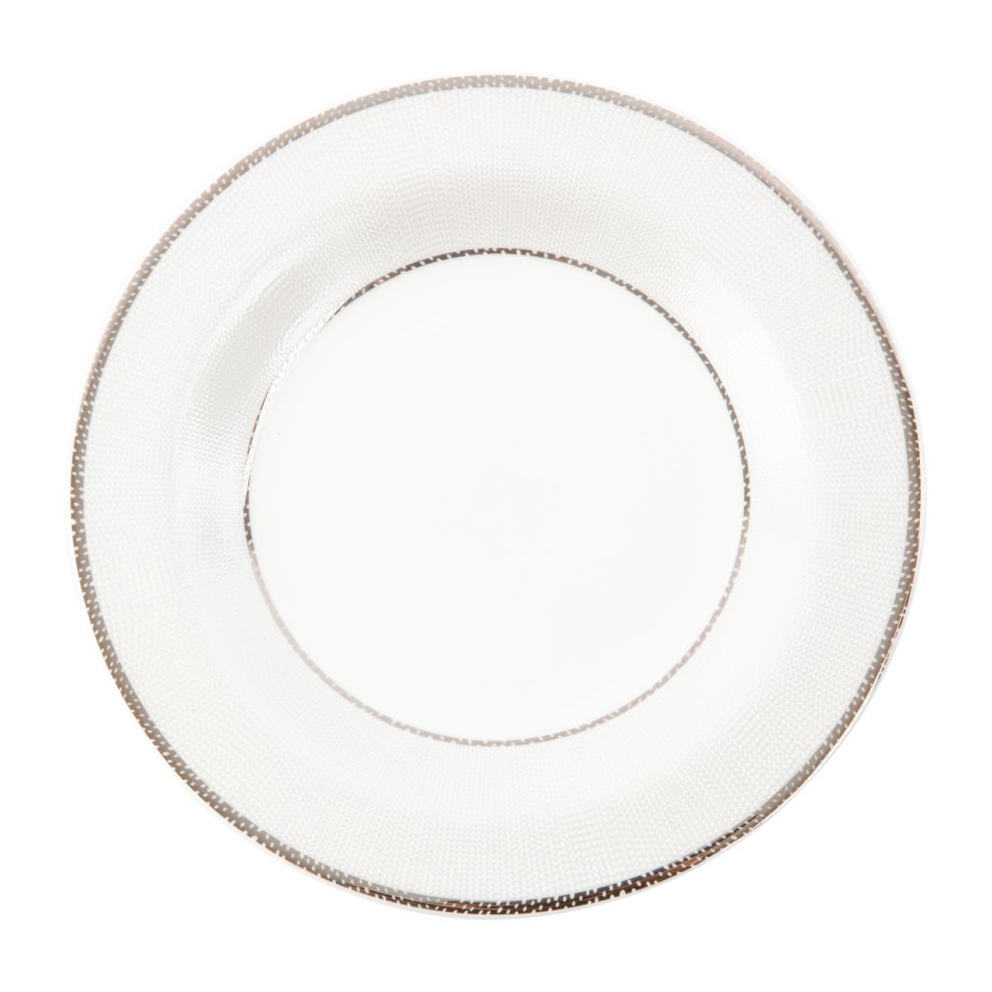 Royal Bone Afternoon Tea Silverline Plate 165mm (Pack of 12)