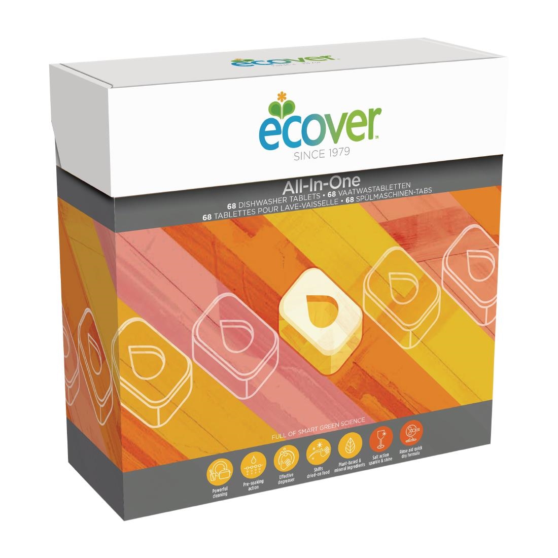 Ecover All-in-One Dishwasher Tablets (5 x 68 Pack)