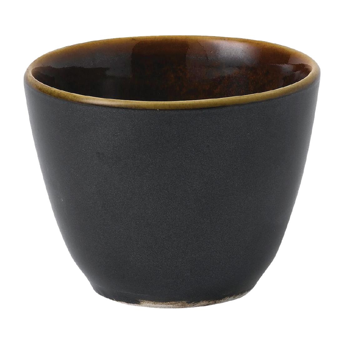 Churchill Nourish Chip Mug Black Onyx Two Tone 291ml (Pack of 12)