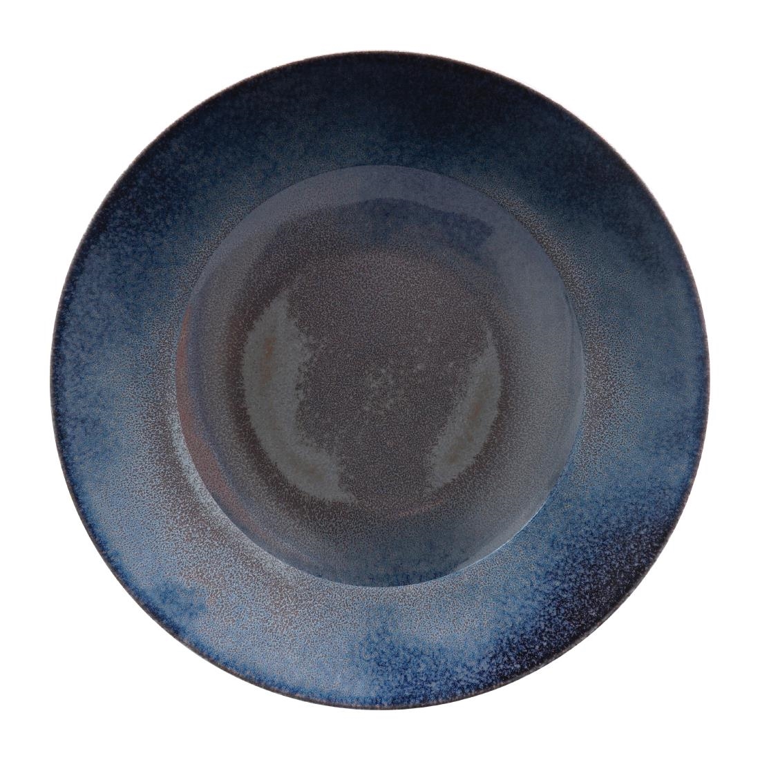 Royal Crown Derby Rebel Dark Blue Rimmed Bowl 270mm (Pack of 6)