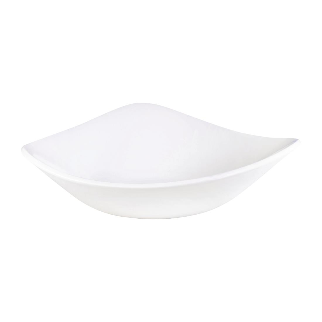 Vellum White Triangle Bowl 21oz (Box 12)