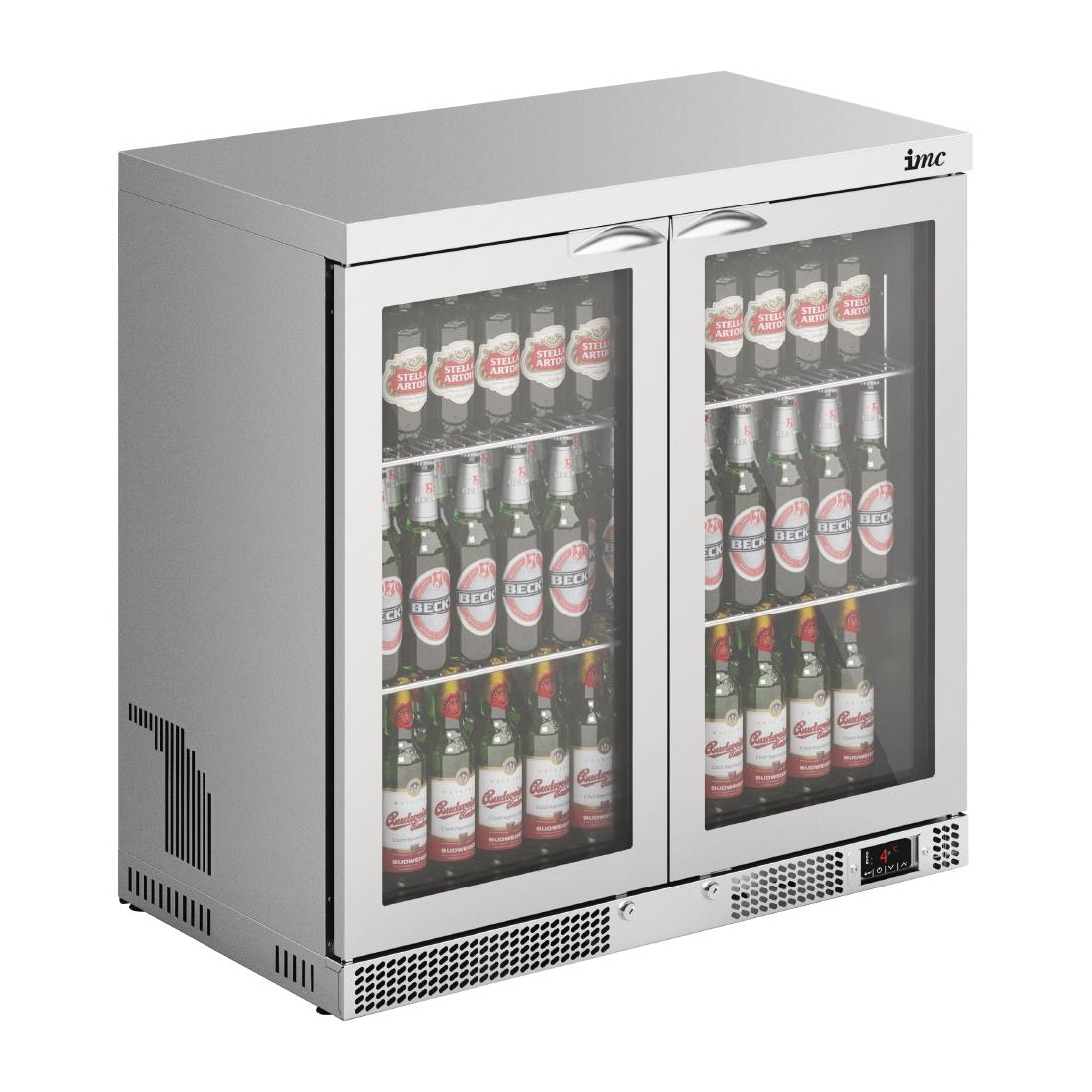 IMC Mistral M90 Double Door Bottle Cooler 214Ltr F77/250