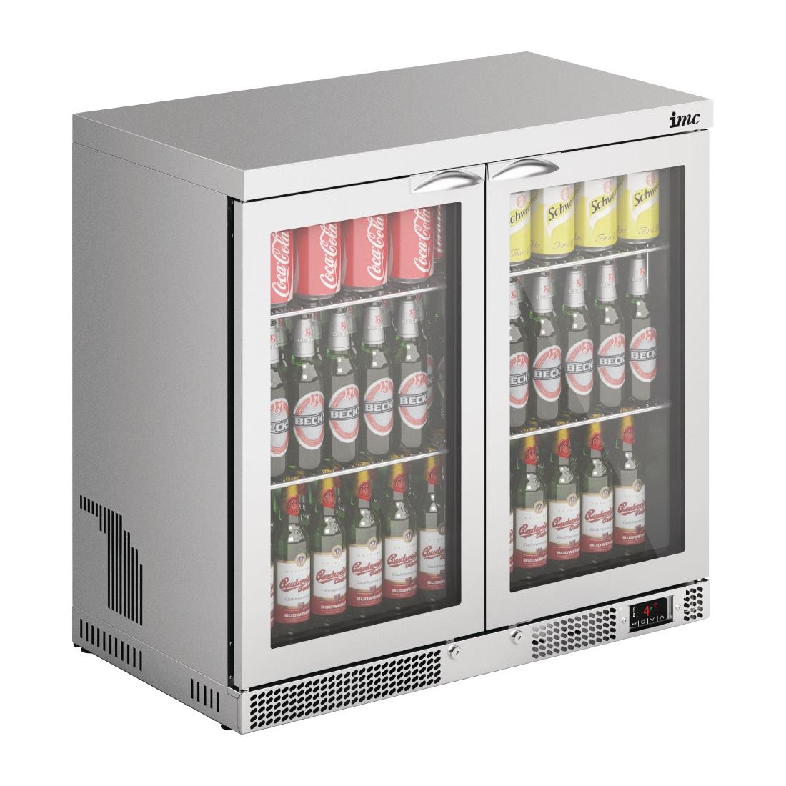 IMC Mistral M90 Double Door Bottle Cooler 185Ltr F77/251