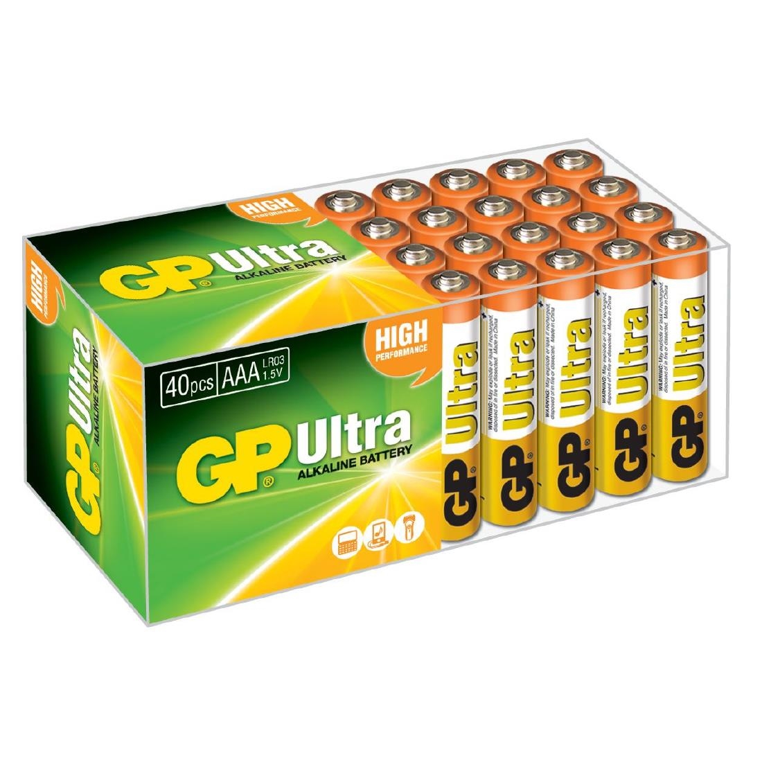 GP Ultra Battery Alkaline AA (Pack of 24)