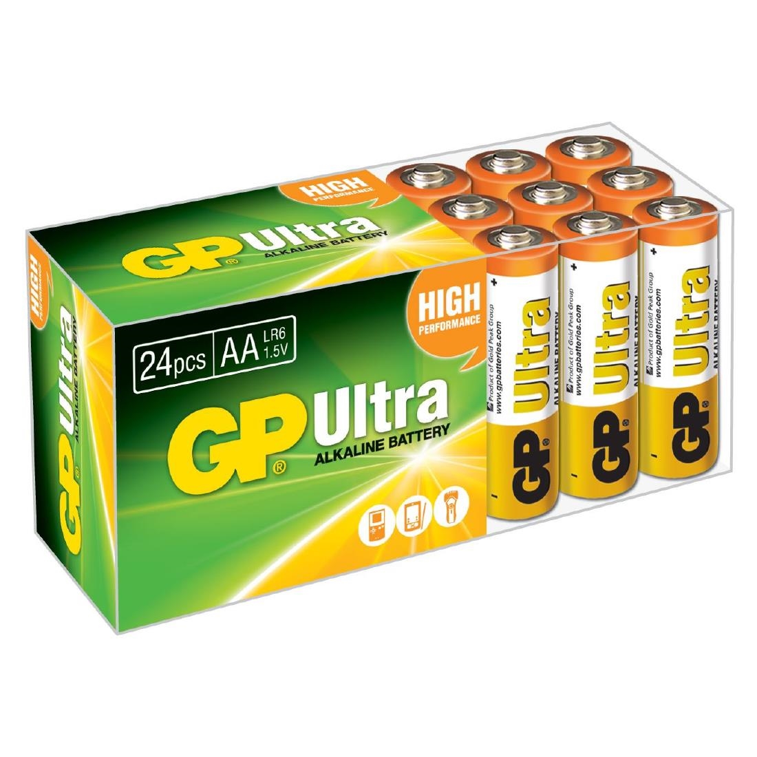 GP Ultra Battery Alkaline AAA (Pack of 40)