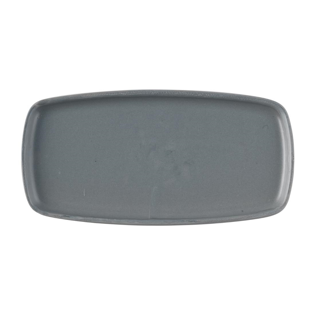 Churchill Emerge Seattle Oblong Plate Grey 287x146mm (Pack of 6)