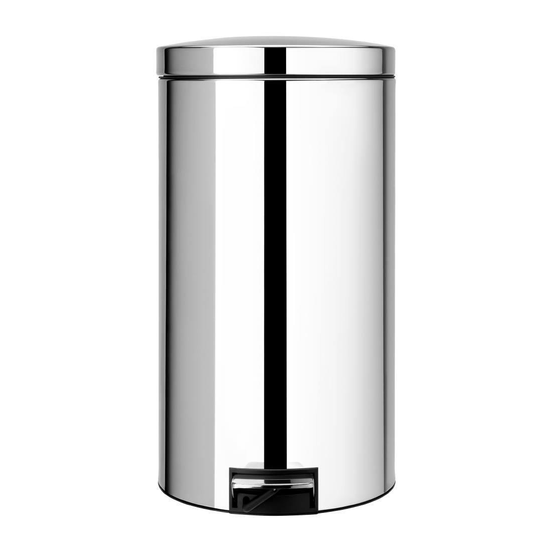 Brabantia Pedal Bin Brilliant Steel 45Ltr