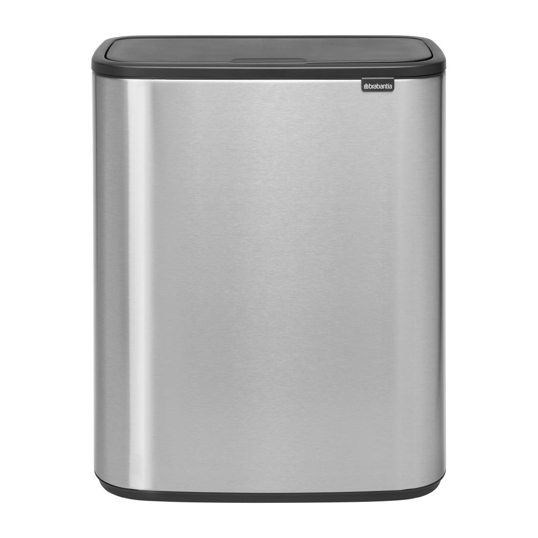 Brabantia Bo Recycling Touch Bin Matt Steel 2 x 30Ltr