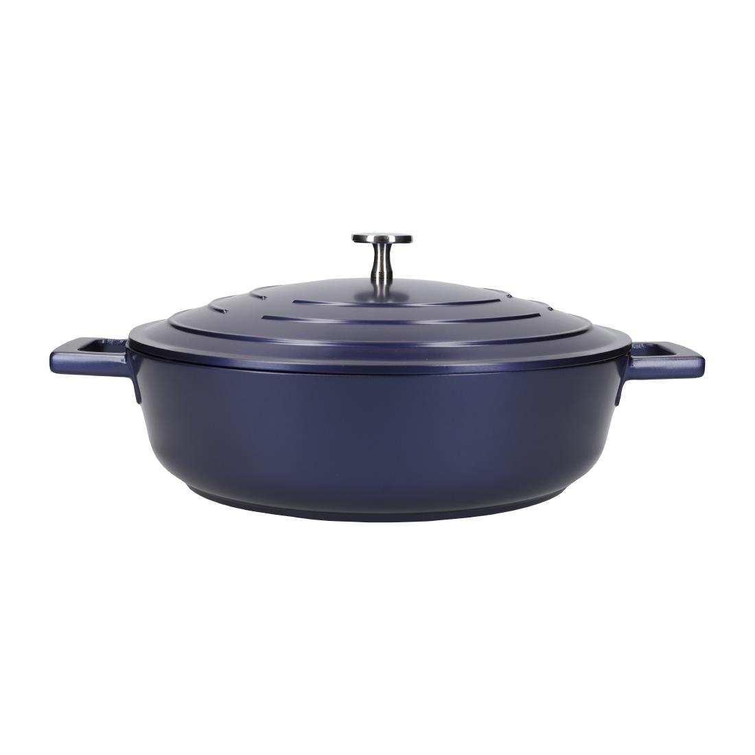 Masterclass Shallow Casserole Dish Blue 4Ltr