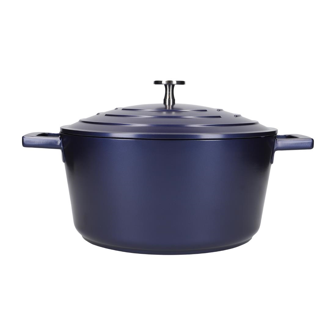 Masterclass Casserole Dish Metallic Blue 4Ltr