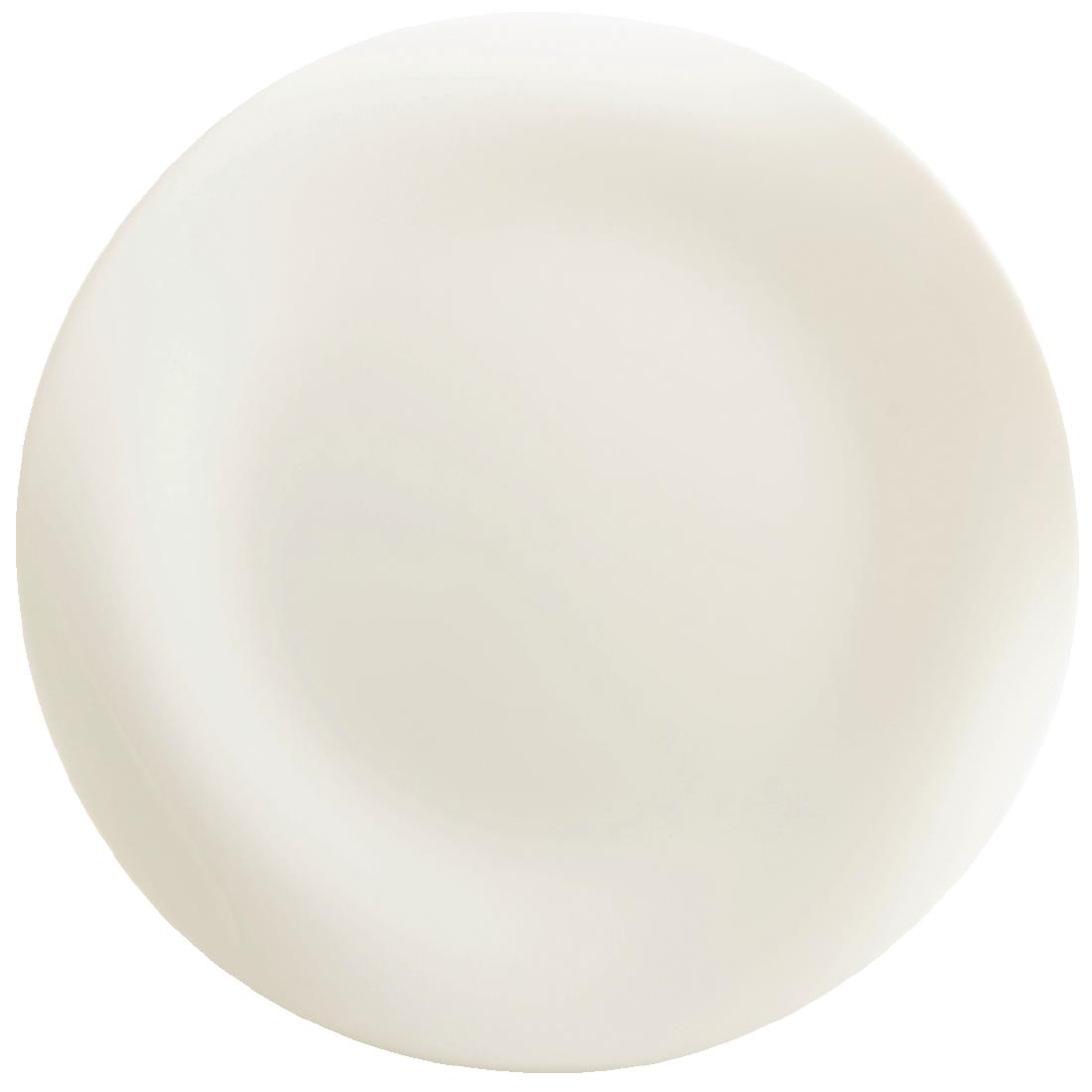 Arcoroc Zenix Tendency Organic Shape Round Plates 310mm (Pack of 12)