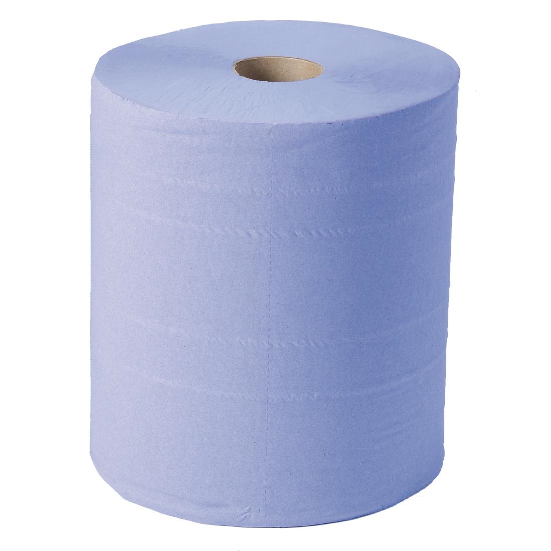 Jantex Blue Maxi Wiper Rolls 2ply (Pack of 2)