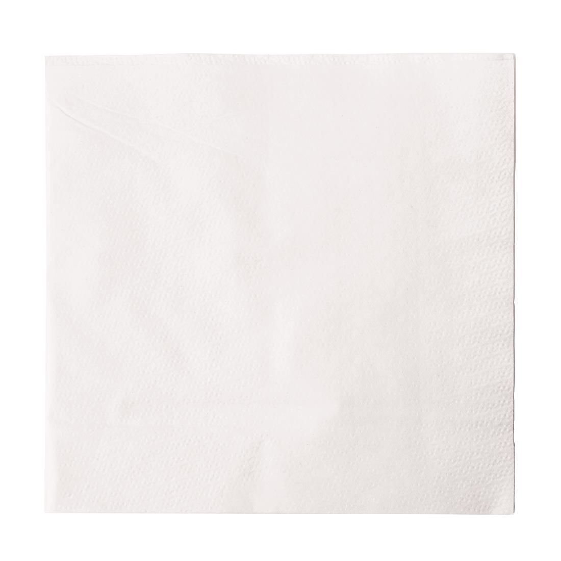 White Lunch Napkins 330 x 330mm (Pack of 5000)