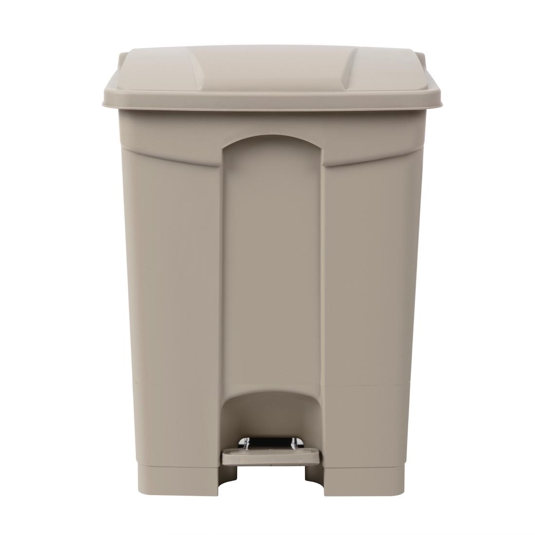 Jantex Kitchen Pedal Bin Beige 65Ltr