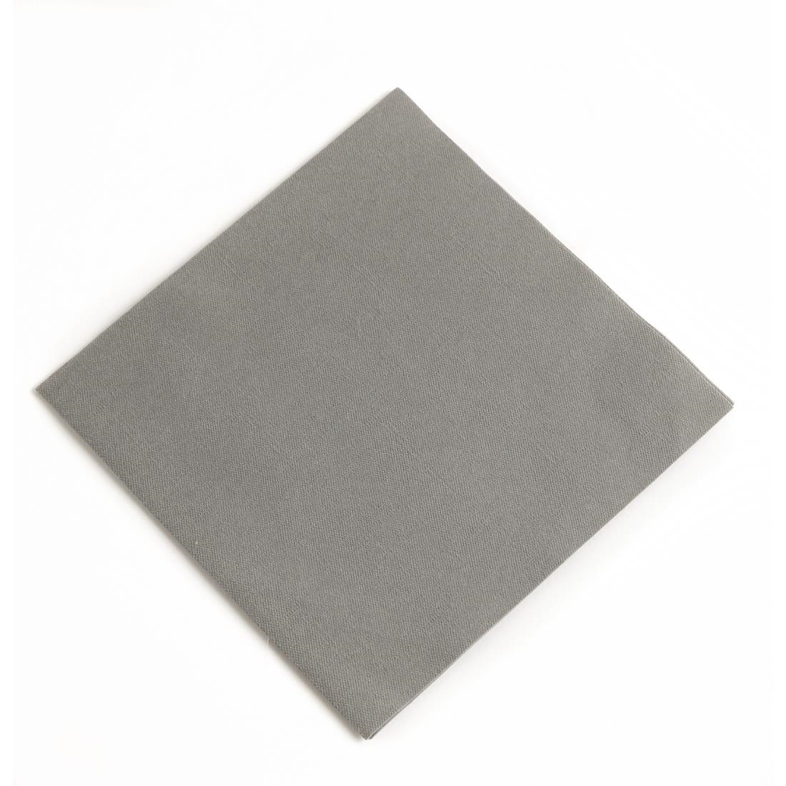 Duni Compostable Dinner Napkins Granite Grey 400mm (Pack of 720)