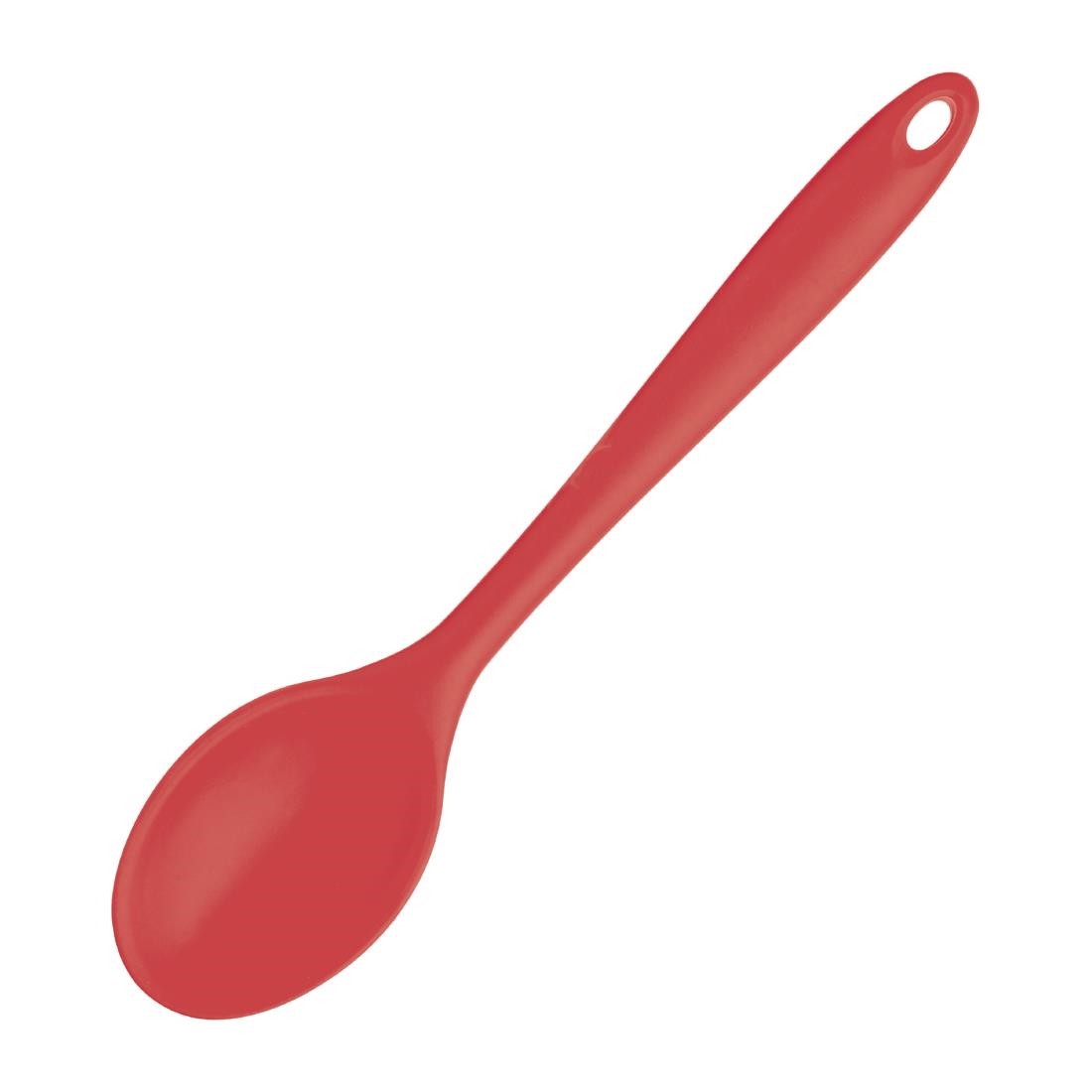Vogue Silicone Cooking Spoon Red 27cm