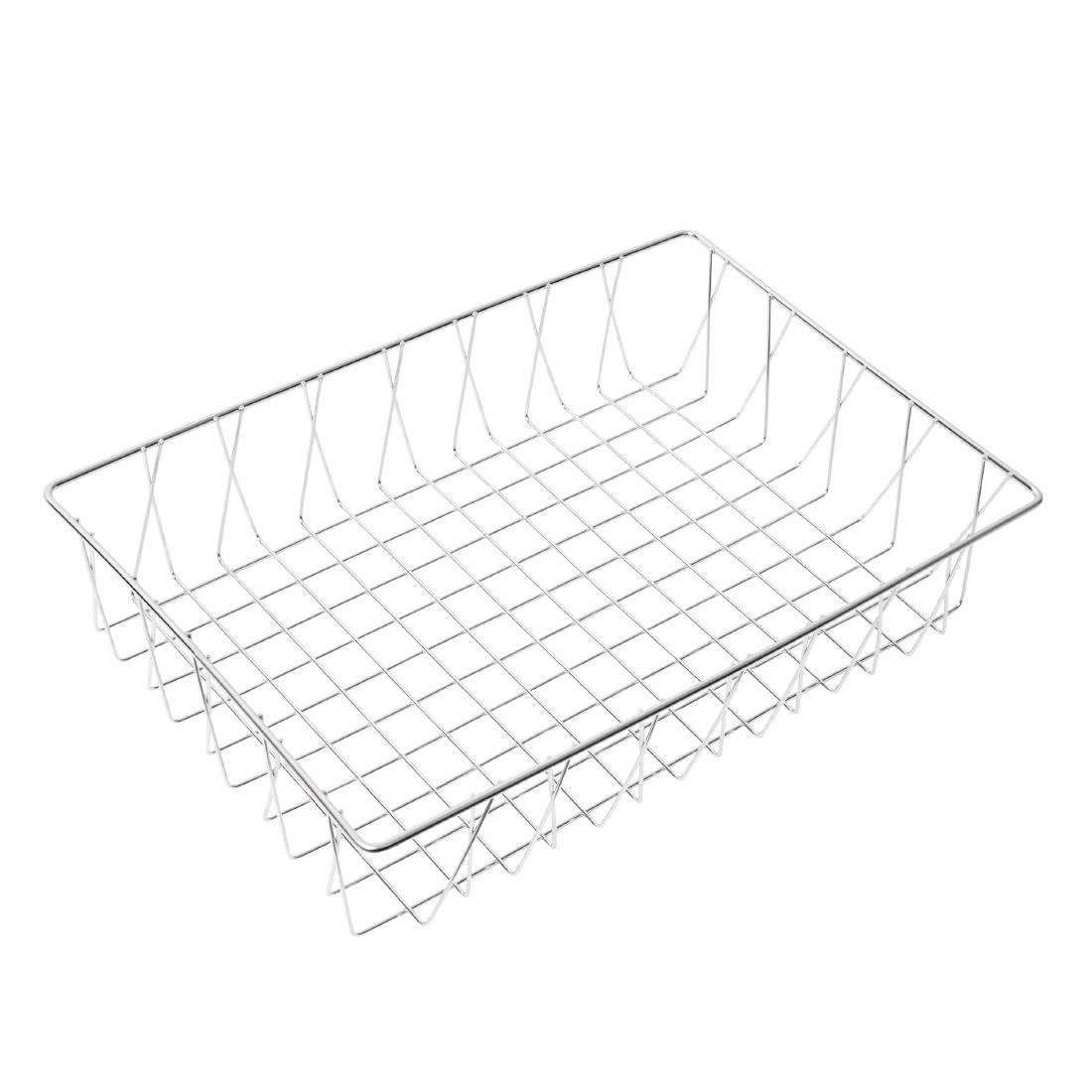 Olympia St/St Wire Display Basket 450 x 300 x 100mm