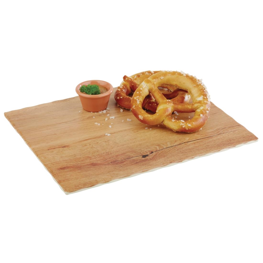 APS Oak Effect Melamine Tray GN 1/2