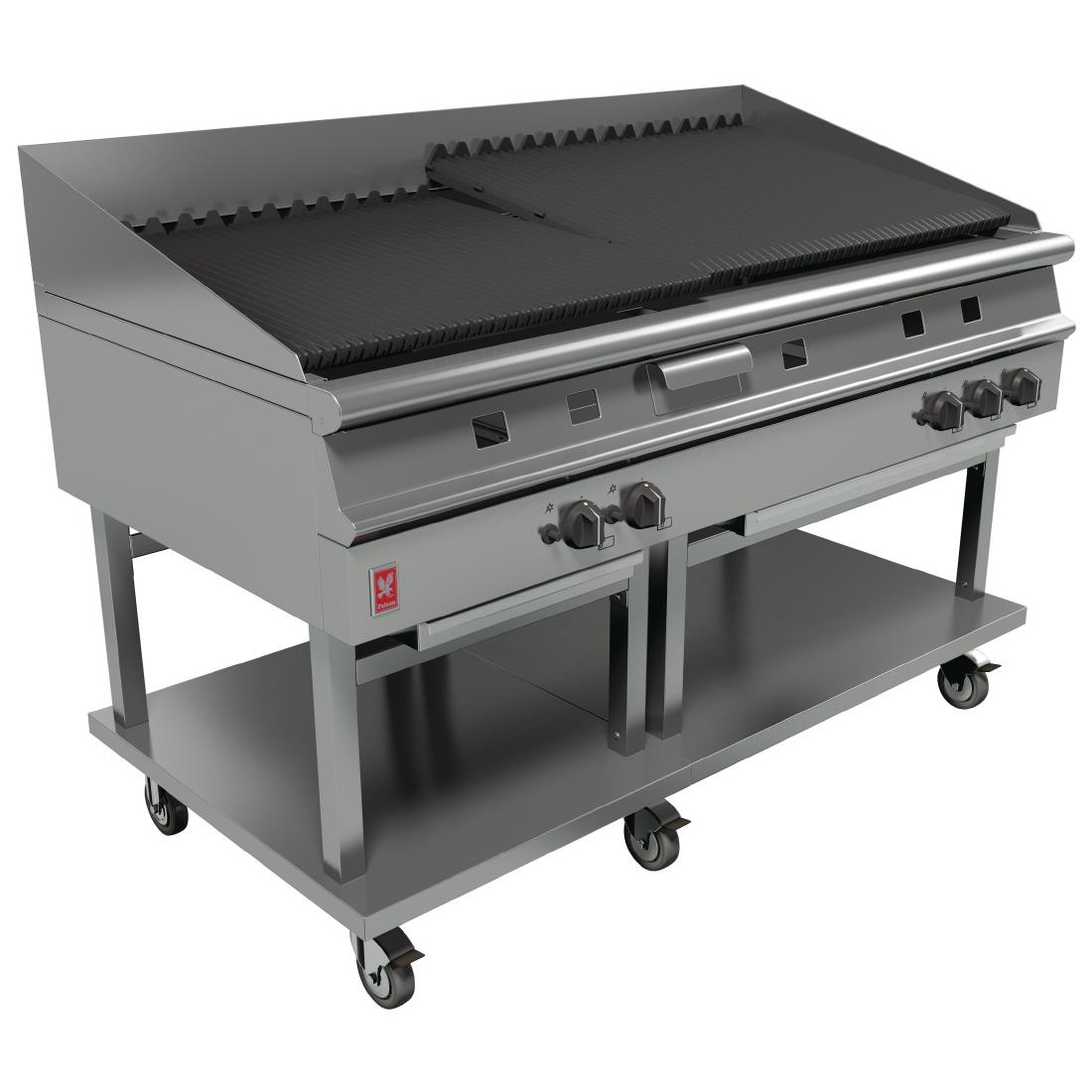 Falcon Dominator Plus Natural Gas Chargrill On Mobile Stand G31525