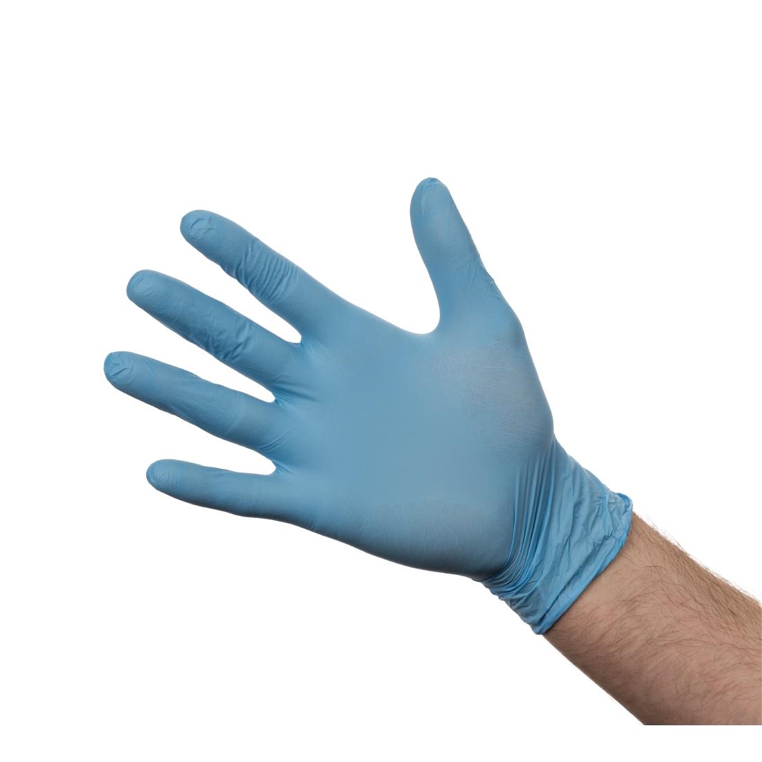 Powder-Free Nitrile Gloves Blue Large (Pack of 100)
